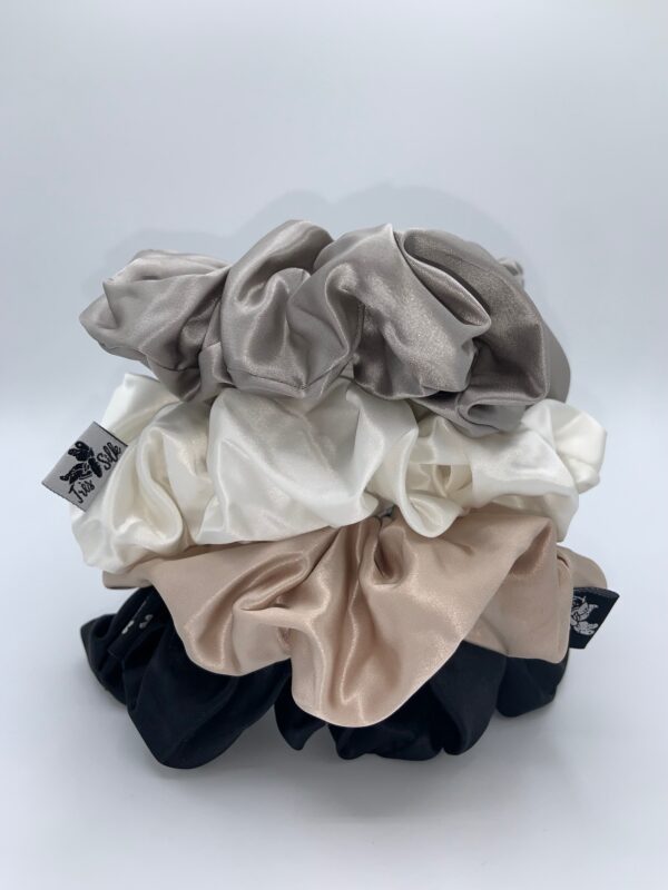 100% Real Silk Scrunchies - Mulberry Best Silk Scrunchies To Buy Online product image