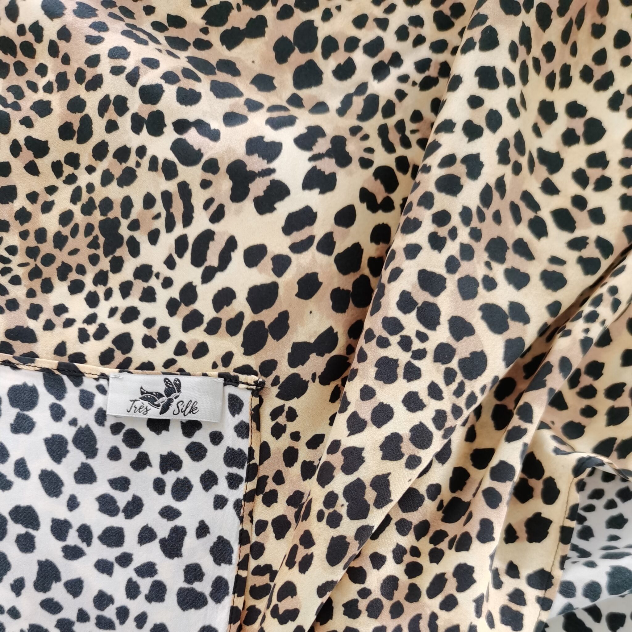 Leopard Print Silk Scarf – Shawl To Buy Online 100% Pure Silk Printed ...