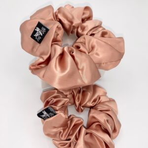 Best Design Silk Scrunchies Set Buy Online - Set Of 2 ideal Sizes! product image