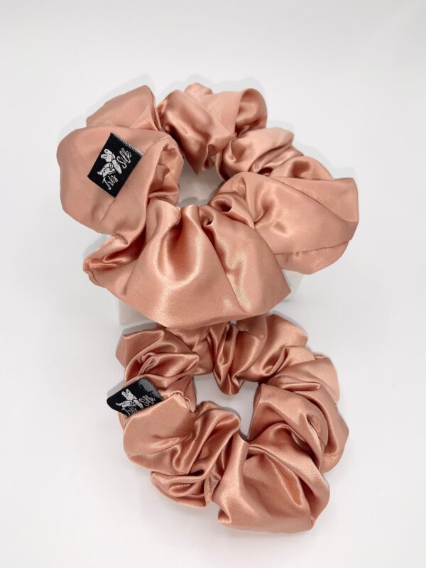 Best Design Silk Scrunchies Set Buy Online - Set Of 2 ideal Sizes! product image