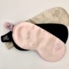 Silk Sleep Eye Mask Gift Silk - Pink, Gold or Black Masks Canada Online