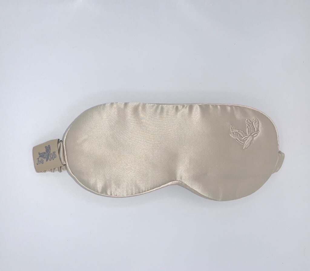 Silk Sleep Eye Mask Gift Silk Pink, Gold or Black Masks Canada Online